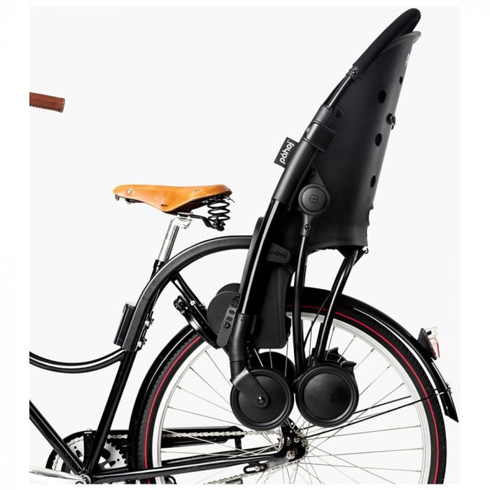 Siège de vélo transformable en poussette de Pahoj