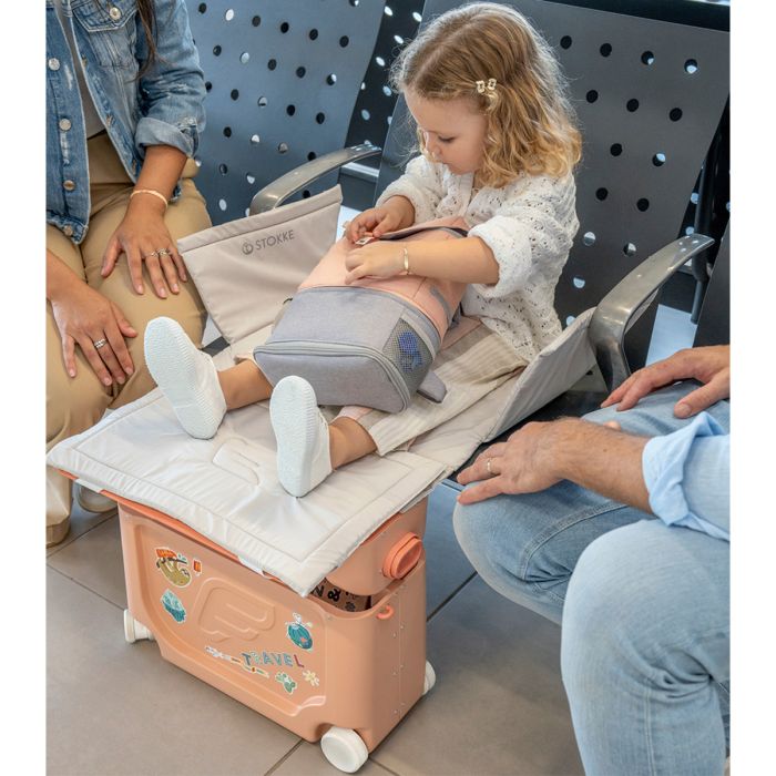 Valise à roulettes et lit Bedbox 2.0 Jetkids