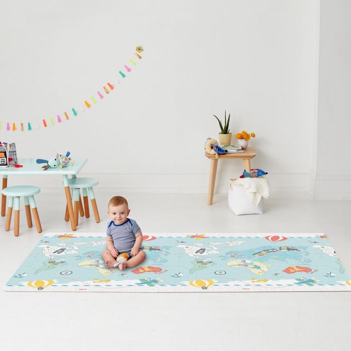 Tapis de jeu r versible Little Travelers de Skip Hop