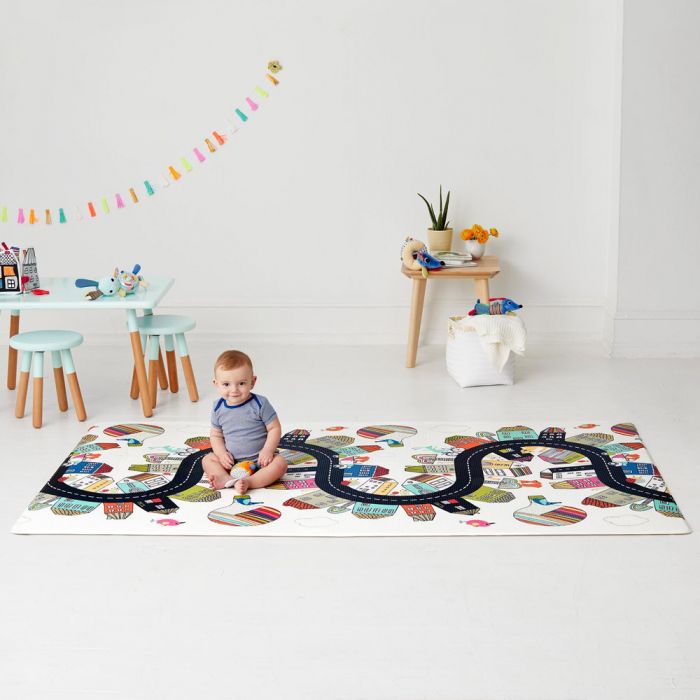 Tapis de jeu réversible Vibrant Village Tapis de jeu réversible Vibrant Village