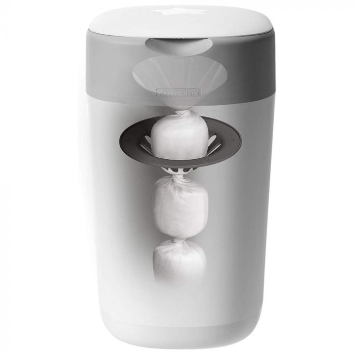 Tommee Tippee Poubelle à Couches Simplee Sangenic - Gris - Couche Tommee  Tippee sur L'Armoire de Bébé