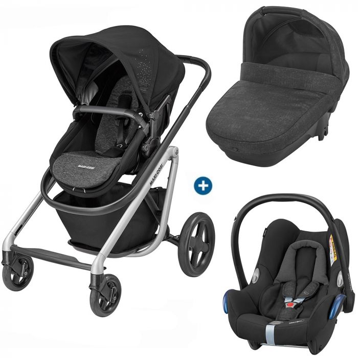 Trio Poussette Lila Nacelle Amber Plus Coque Bebe Cabriofix De Bebe Confort Maxi Cosi