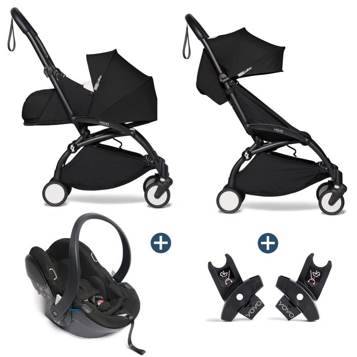 Duo poussette Yoyo² complète 0m+ & 6m+ + Yoyo car seat by BeSafe de Babyzen