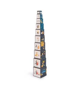 Cubes empilables - Les Moustaches