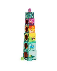 Cubes empilables - Dans La Jungle