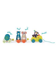 Train d'activités à tirer - Dans La Jungle