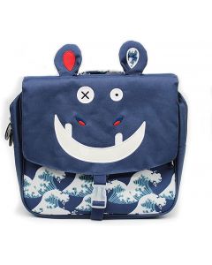 Cartable Hippipos l'Hippopotame