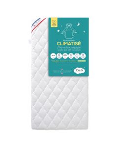 Matelas bébé Climatisé déhoussable 60 x 120cm