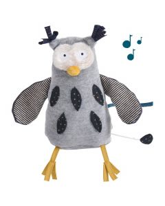 Peluche musicale Hibou - Les Moustaches