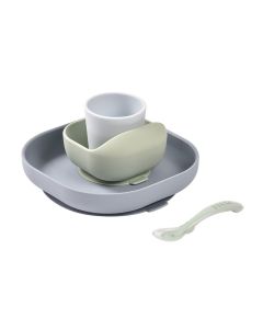Coffret repas silicone - 4 pcs