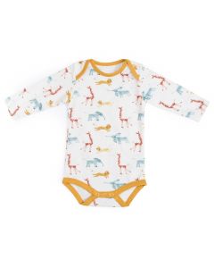 Body jersey crème Bergamote - 6m - Sous mon Baobab