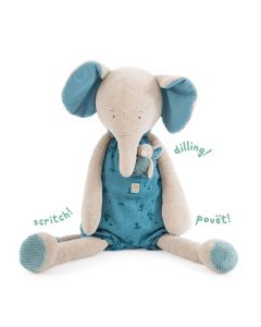Peluche bébé Eléphant géant - Sous mon Baobab
