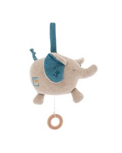 Peluche musicale Eléphant - Sous mon Baobab