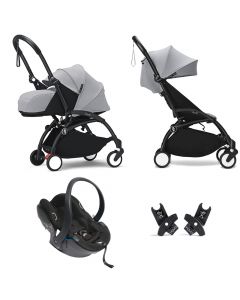 Duo poussette Yoyo³ complète 0m+ & 6m+ + Yoyo car seat by BeSafe