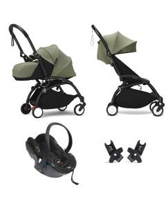 Duo poussette Yoyo³ complète 0m+ & 6m+ + Yoyo car seat by BeSafe