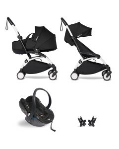 Trio poussette Yoyo² 6m + nacelle Yoyo + Yoyo car seat by BeSafe