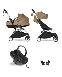 Poussette trio avec nacelle online auto