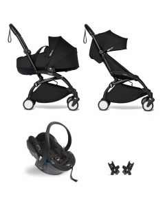 Trio poussette Yoyo² 6m + nacelle Yoyo + Yoyo car seat by BeSafe