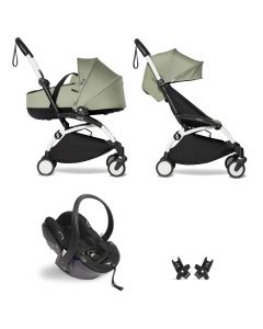 Trio poussette Yoyo² 6m + nacelle Yoyo + Yoyo car seat by BeSafe