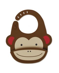 Bavoir en silicone Zoo