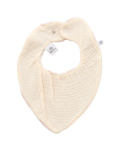 Bavoir-bandana bambou/gaze