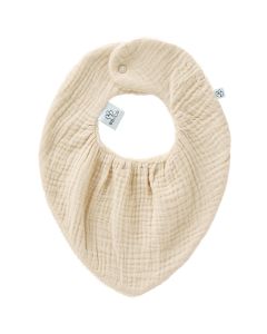 Bavoir-bandana bambou/gaze