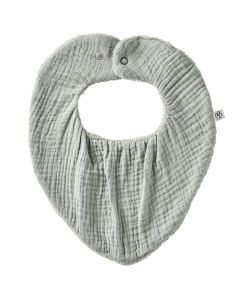 Bavoir-bandana bambou/gaze