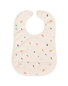 Bavoir en tissu imperméable souple