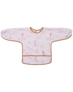 Bavoir imperméable à longues manches 6-24M