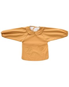 Bavoir imperméable à longues manches et col 6-24M