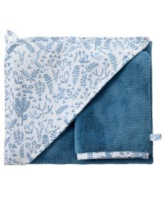 Cape de bain bambou + gant
