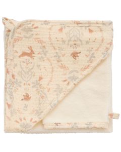 Cape de bain bambou + gant