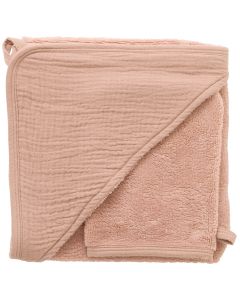 Cape de bain bambou + gant