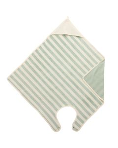 Cape de bain tablier en bambou - 100x100cm