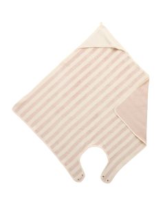 Cape de bain tablier en bambou - 100x100cm