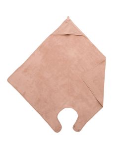 Cape de bain tablier en bambou - 100x100cm