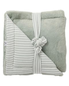 Couverture luxe avec fausse fourrure - 70x100cm