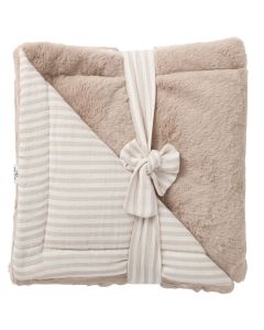 Couverture luxe avec fausse fourrure - 70x100cm