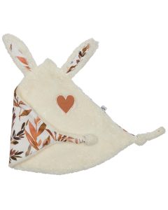 Doudou lapin petit cœur