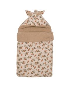 Nid d’ange en coton doublé sherpa 0-6M