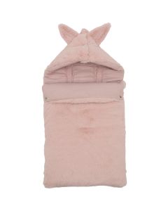 Nid d’ange fausse fourrure doublé gaze de coton 0-6M