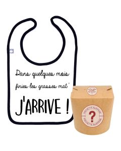 Pochette surprise annonce "J'arrive"