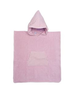 Poncho de bain à capuche en éponge bambou 3-5ans
