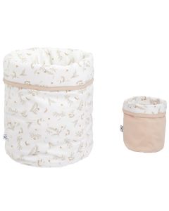 Set de 2 corbeilles de rangement