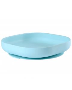 Assiette silicone ventouse