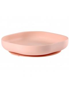 Assiette silicone ventouse