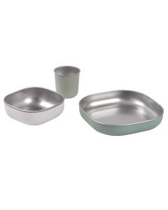 Coffret repas en inox - 3 pcs