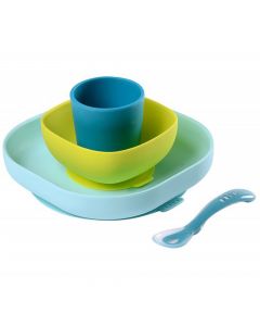 Coffret repas silicone - 4 pcs