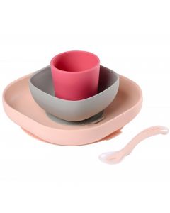 Coffret repas silicone - 4 pcs