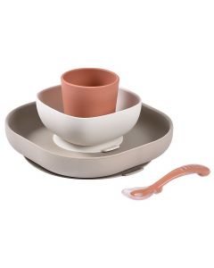 Coffret repas silicone - 4 pcs